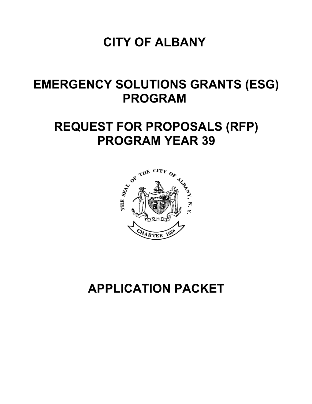 Emergency Shelter Grant Program