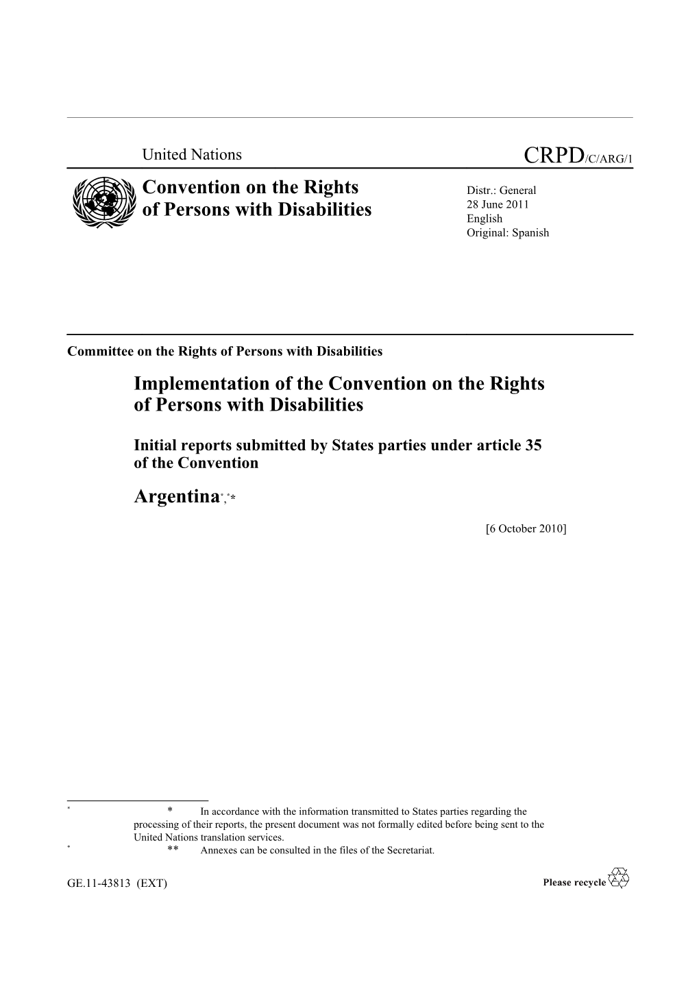 Committee on the Rights of Persons with Disabilities s6