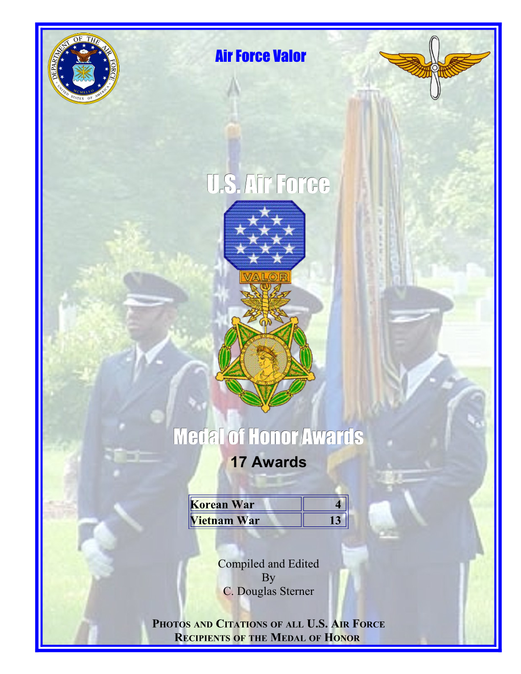 U.S. Air Force Recipients Of The Medal Of Honor