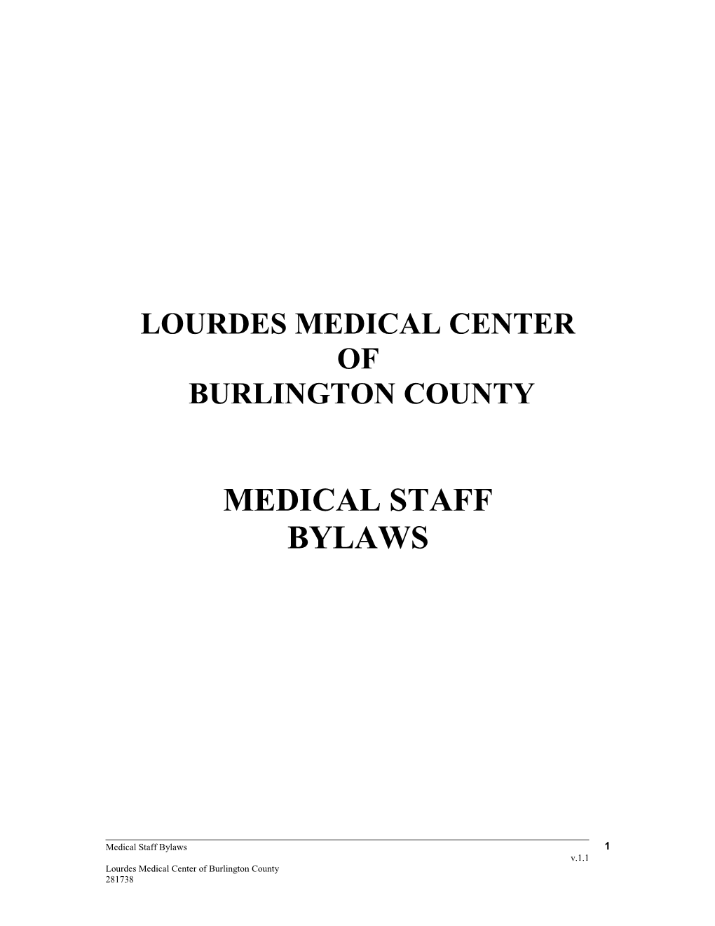 Lourdes Medical Center