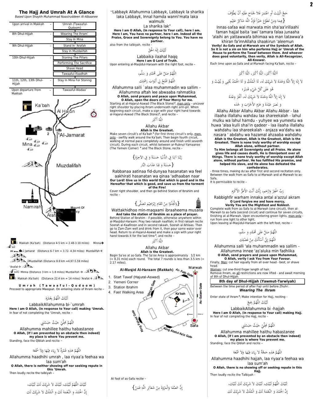 Hajj Guide in English (Letter Size)