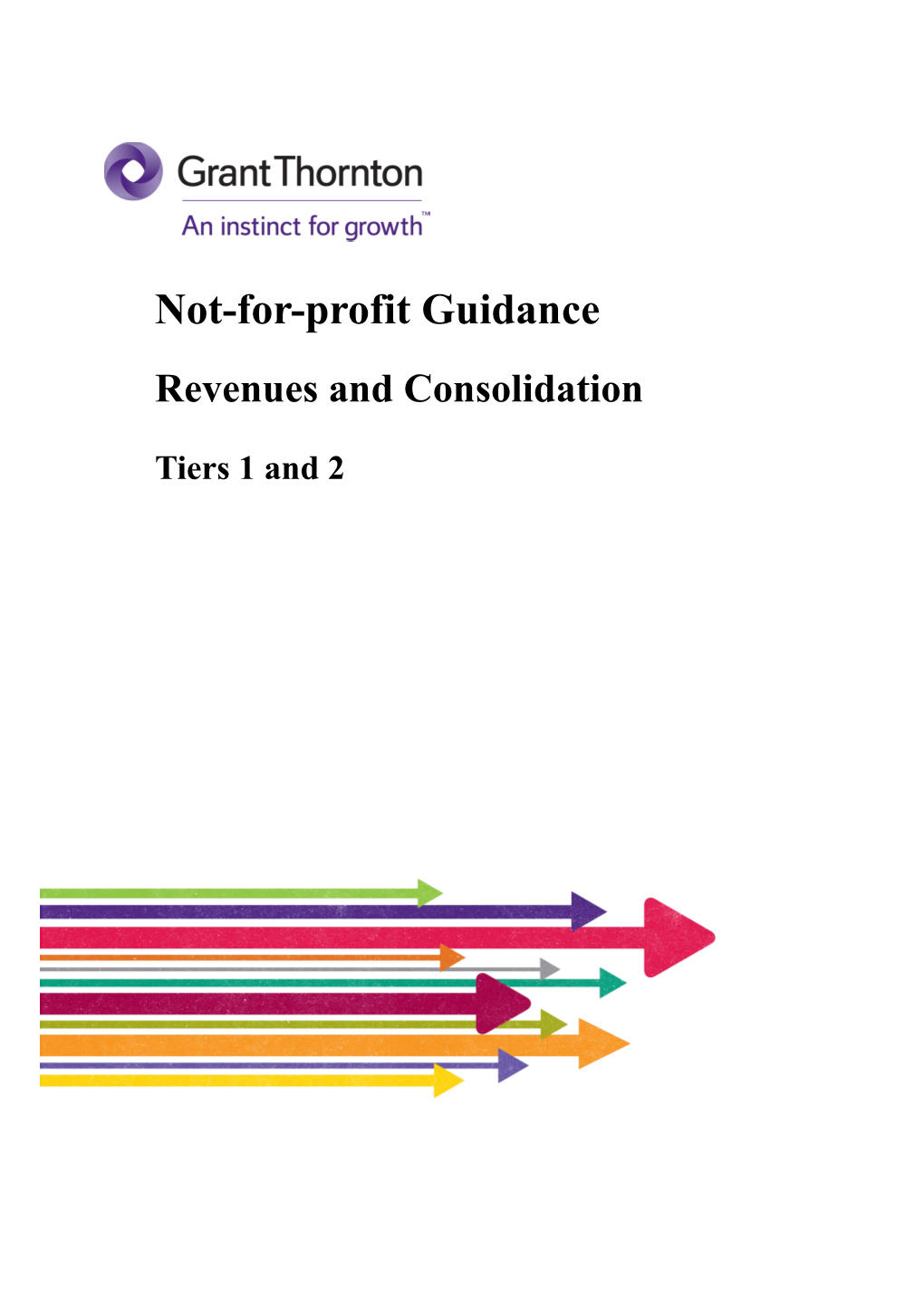 Not-For-Profit Guidance