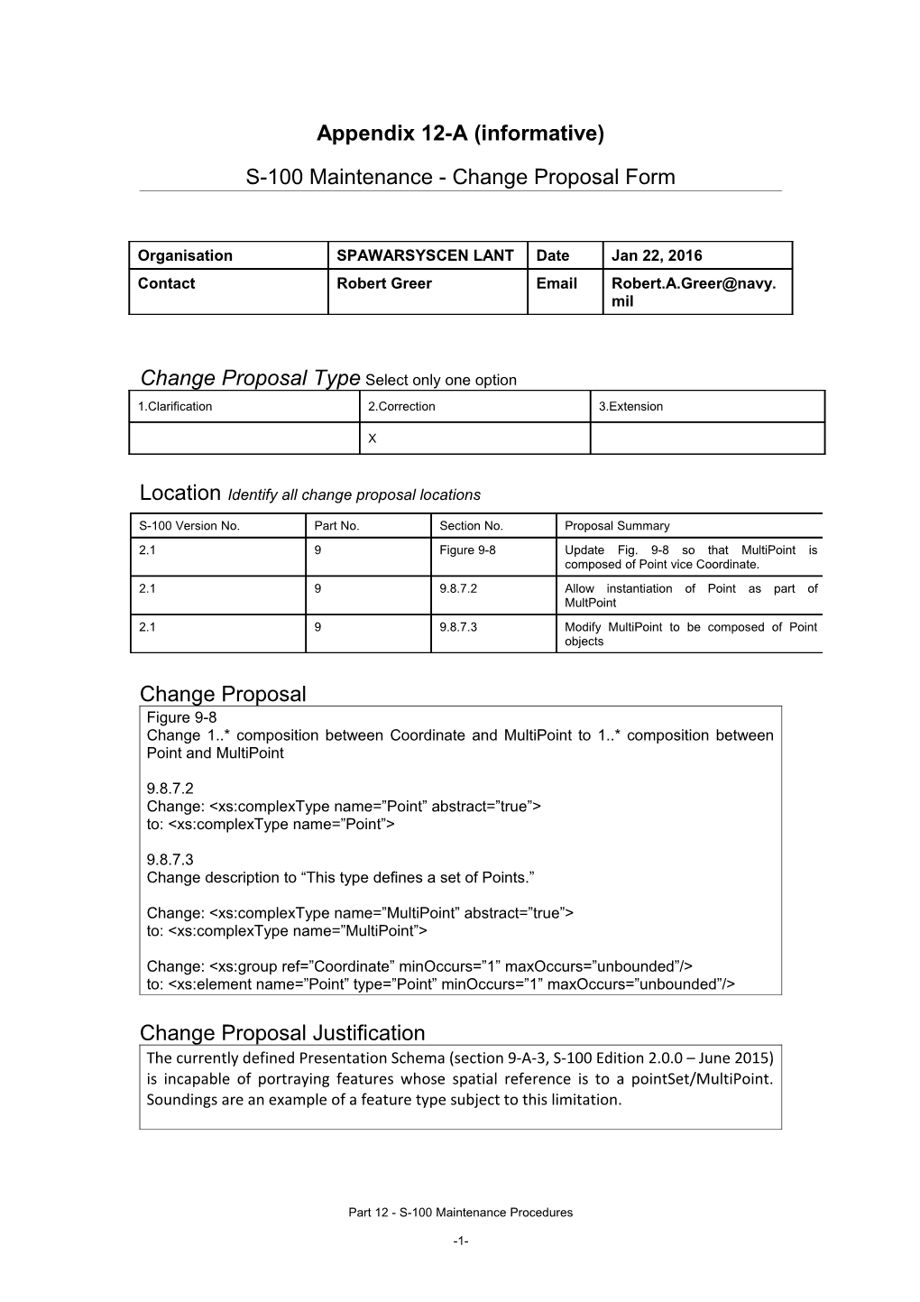 Appendix 12-A (Informative)