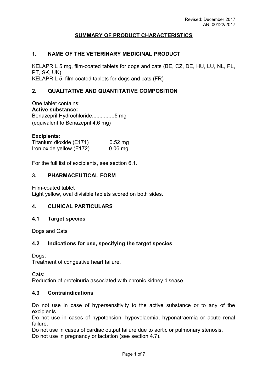 1. Name of the Veterinary Medicinal Product s56