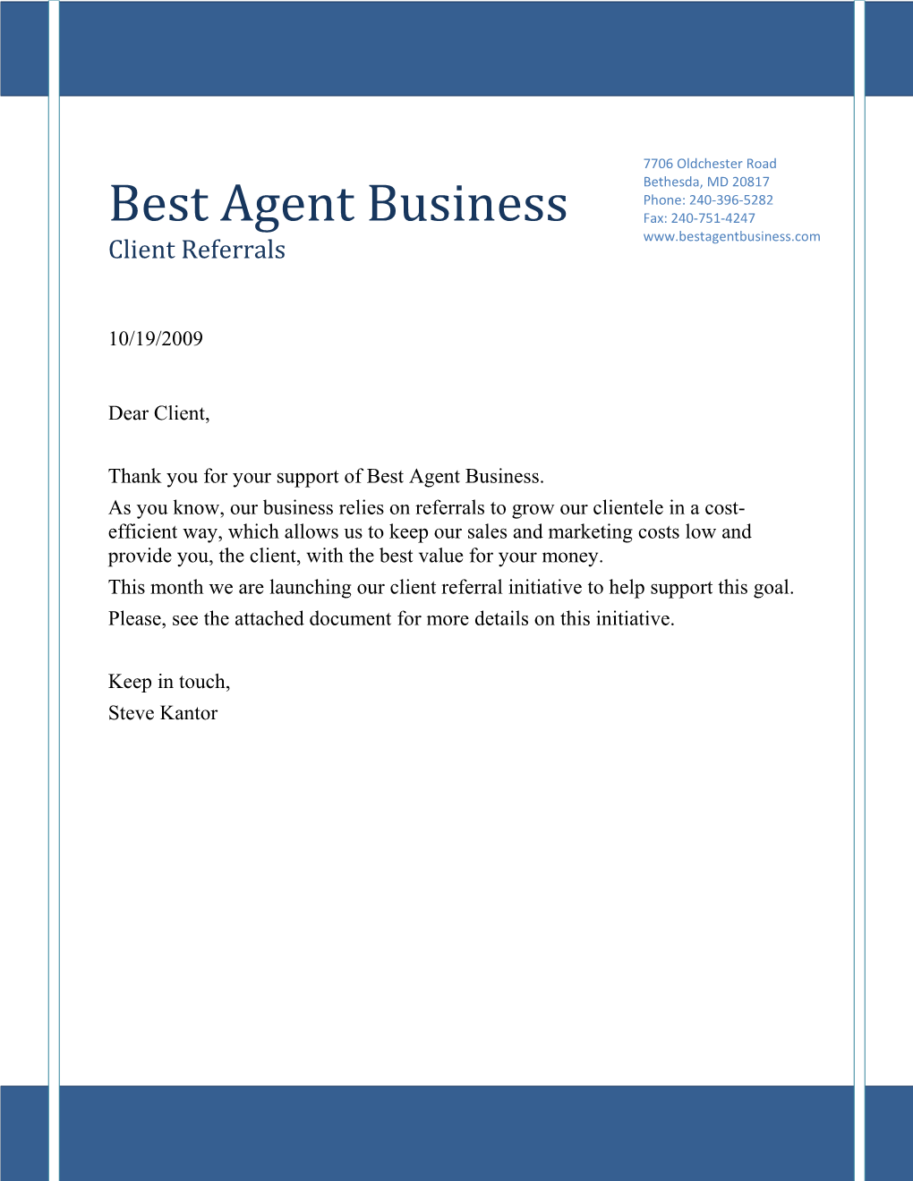 Best Agent Business