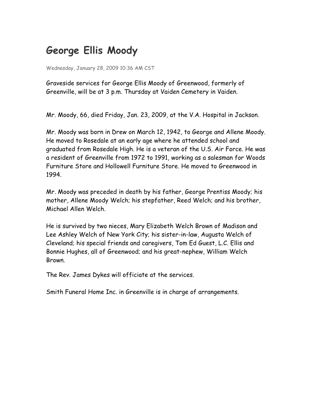 George Ellis Moody