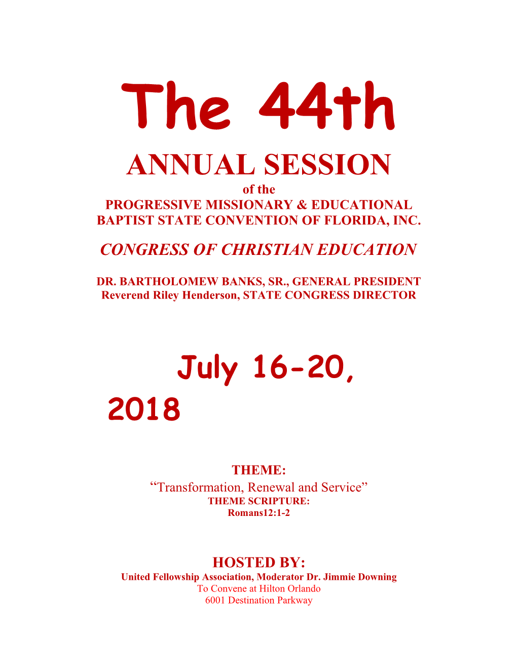 Thirty-Second Annual Session