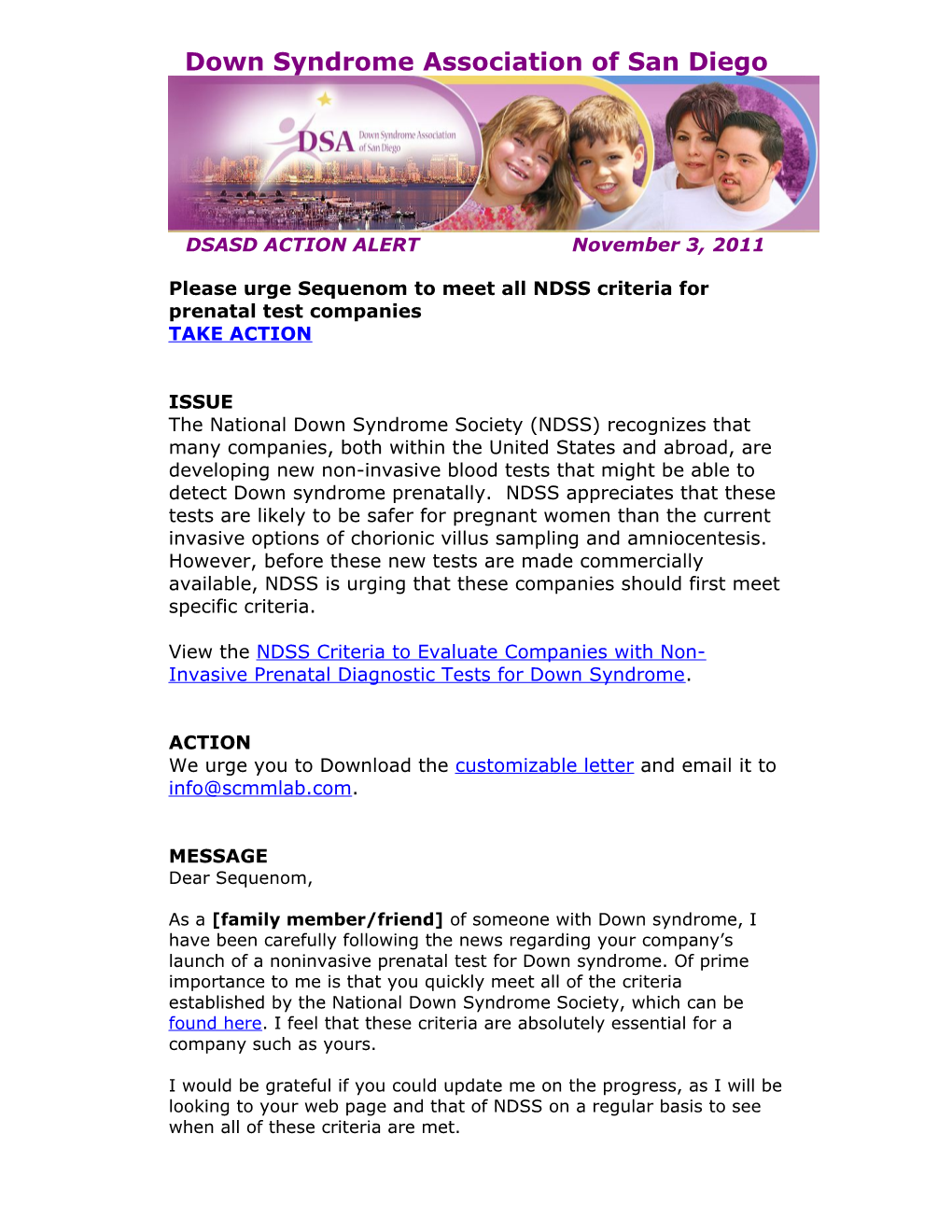 National Down Syndrome Society Affiliate News s2