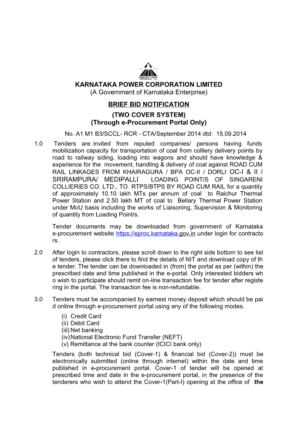 Karnataka Power Corporation Limited s1