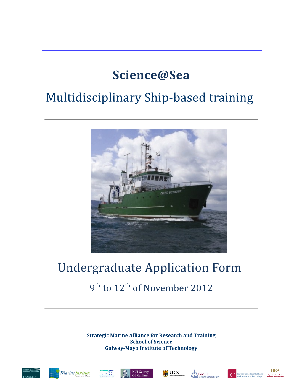 Multidisciplinary Ship-Based Training