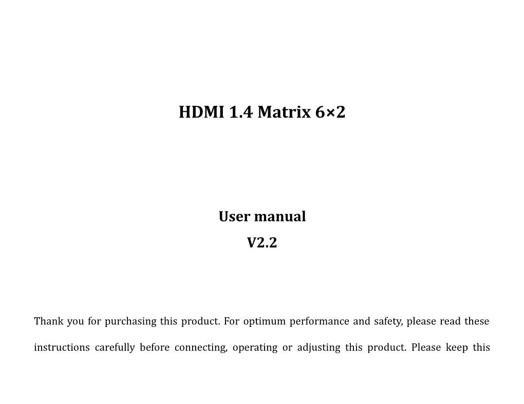 HDMI to CVBS Video Converter