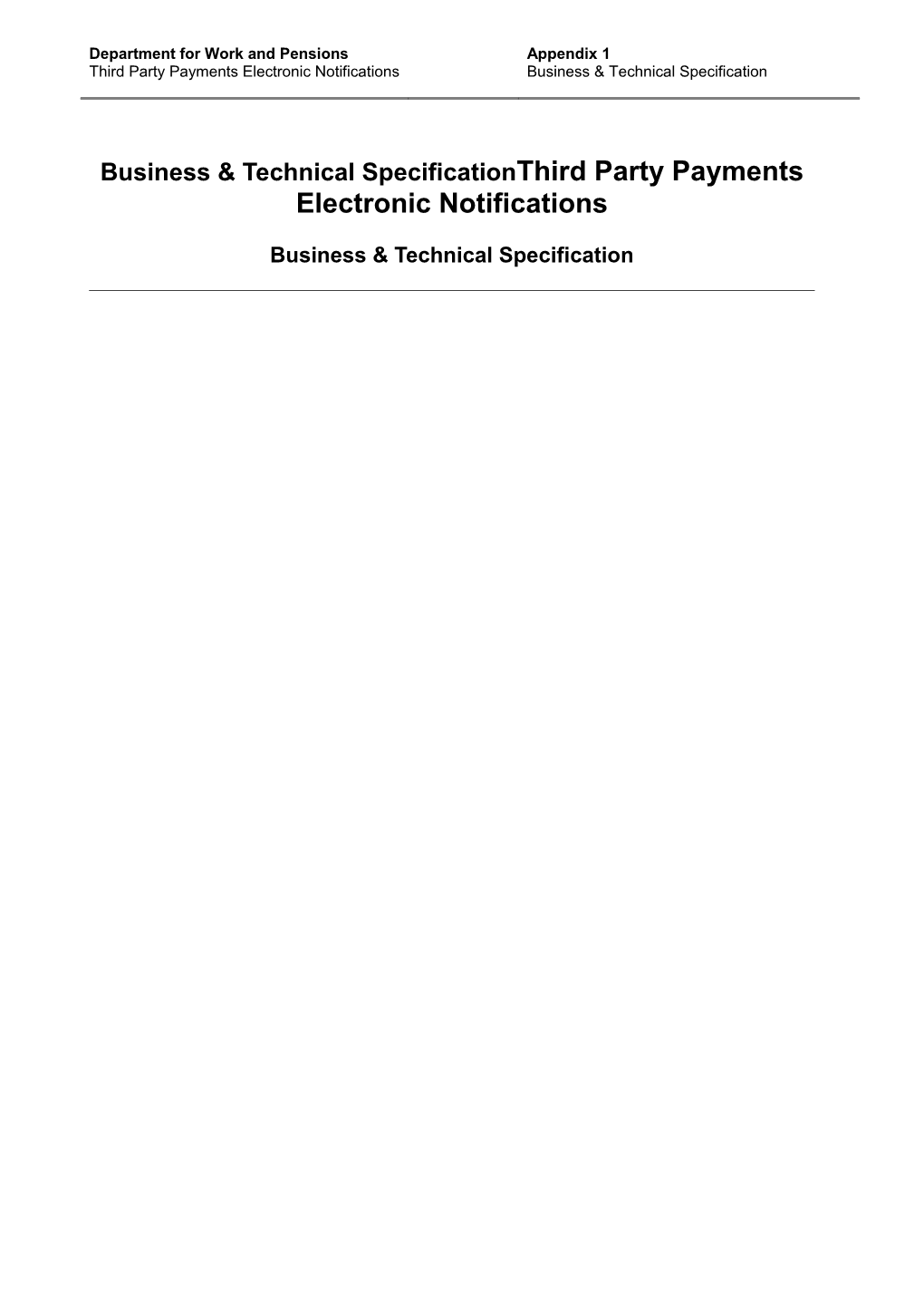 TPP/PACS Electronic Notifications