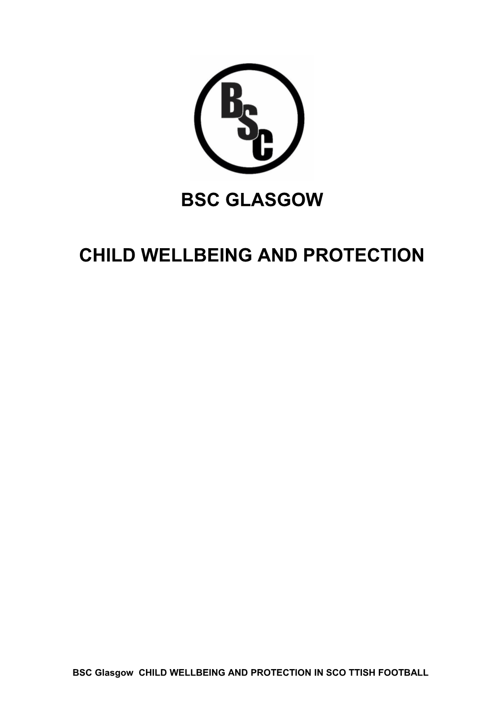 Child Wellbeing and Protection