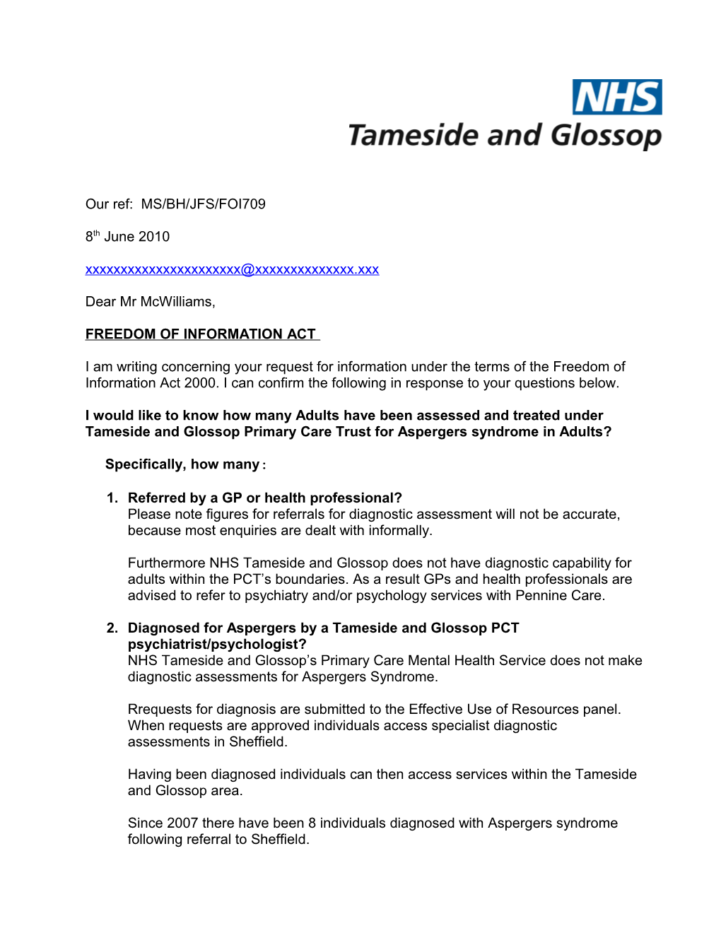 Oldham, Tameside & Glossop FHS Unit