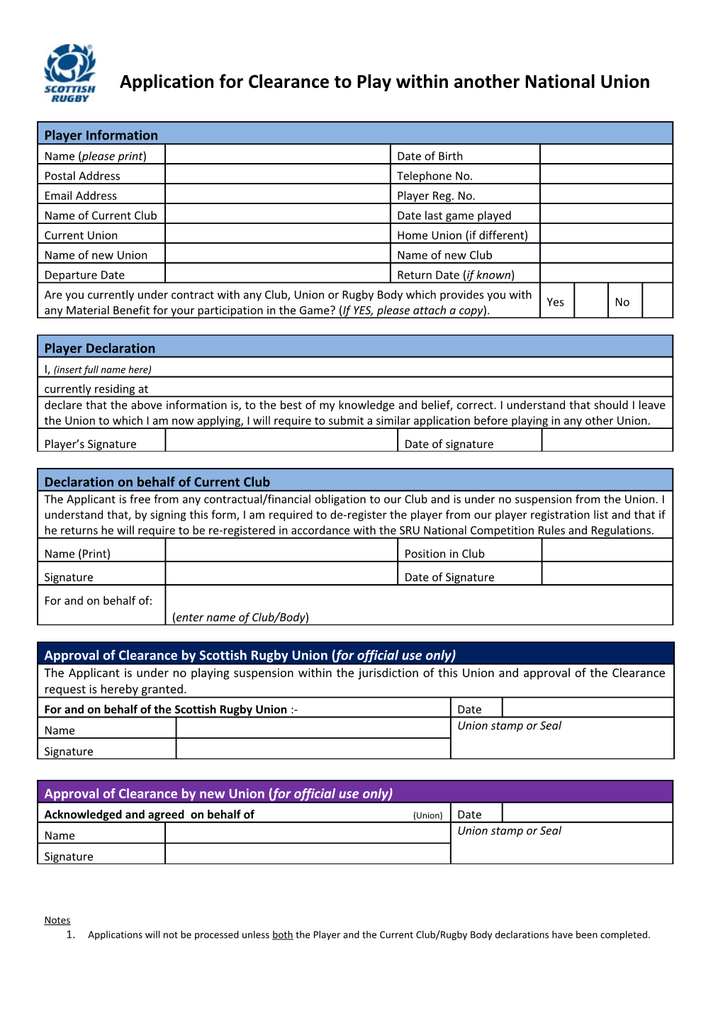 2. Regardless of the Dates of the Signatures Above, Clearance Will Only Become Effective