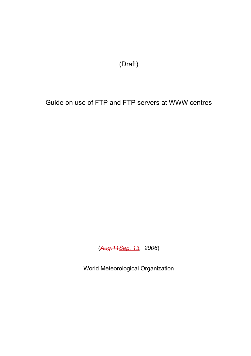 Guide on Establishing an Ftp Server
