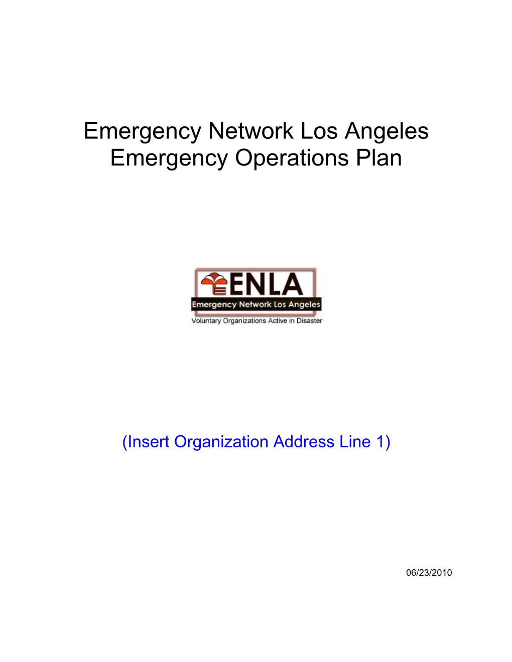 Emergency Network Los Angeles