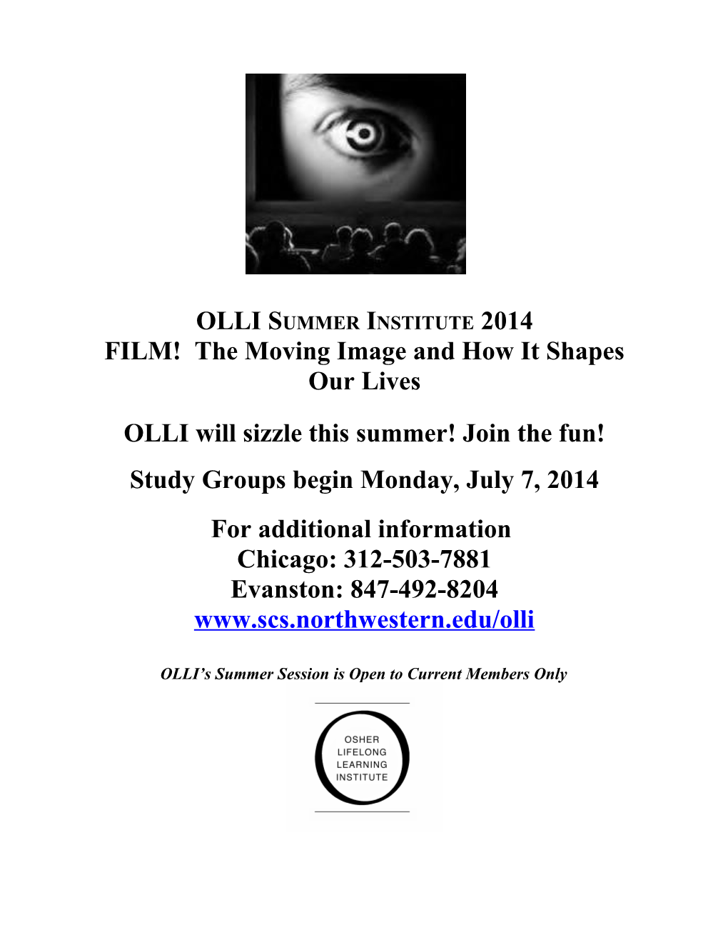 FILM! the Moving Image and How It Shapes Our Lives