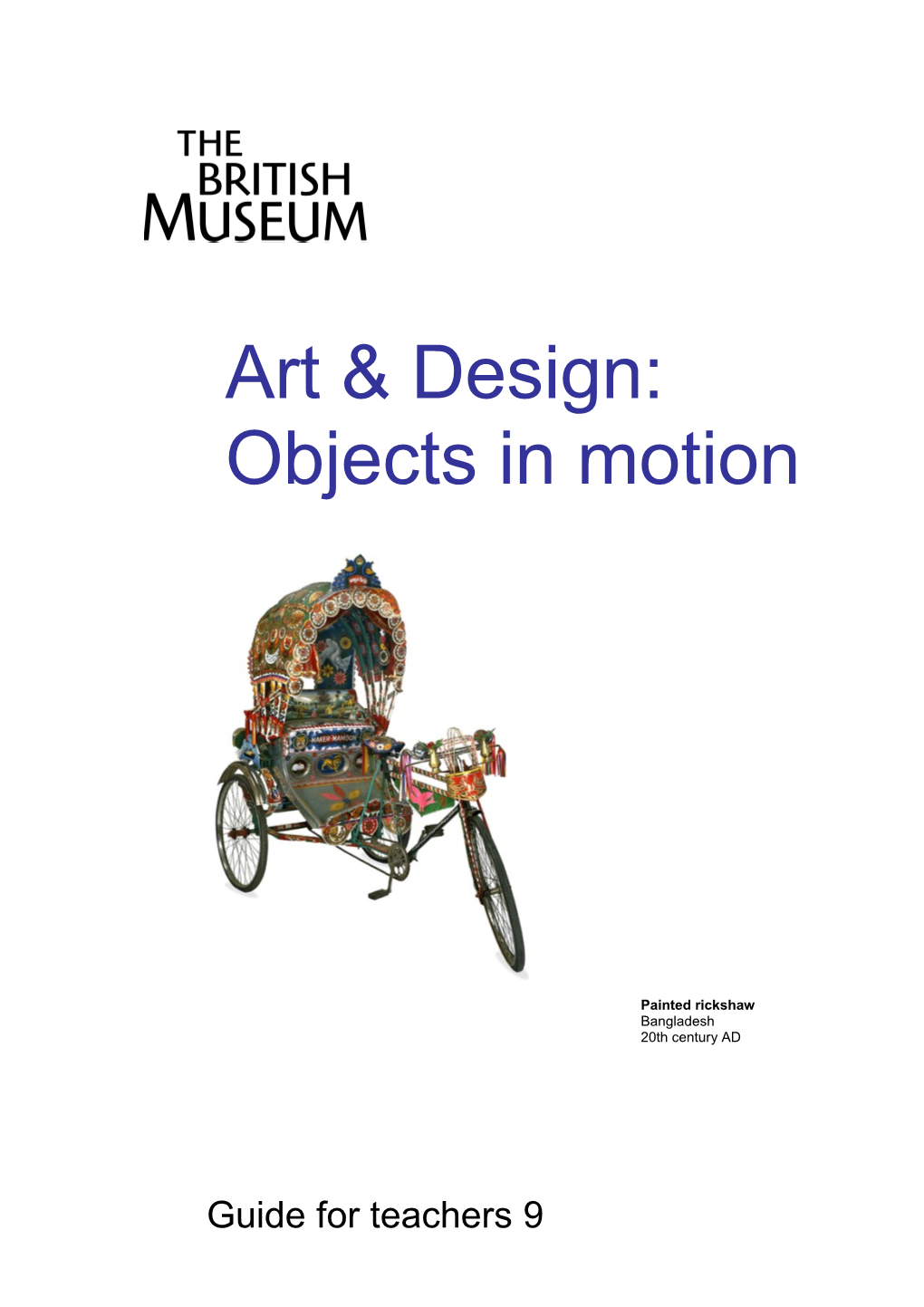 Objects in Motion