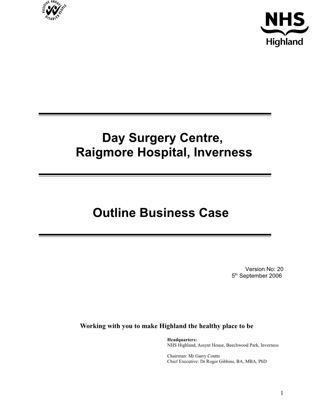 Highland Acute Hospitals NHS Trust s1