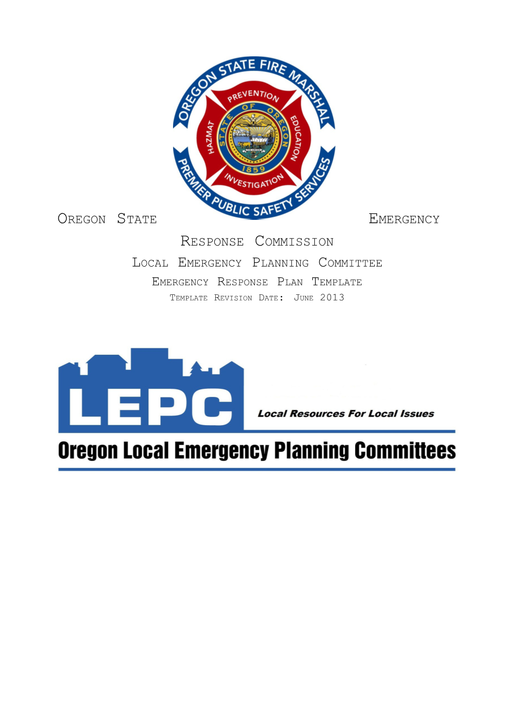Oregon State Emergency Response Commission