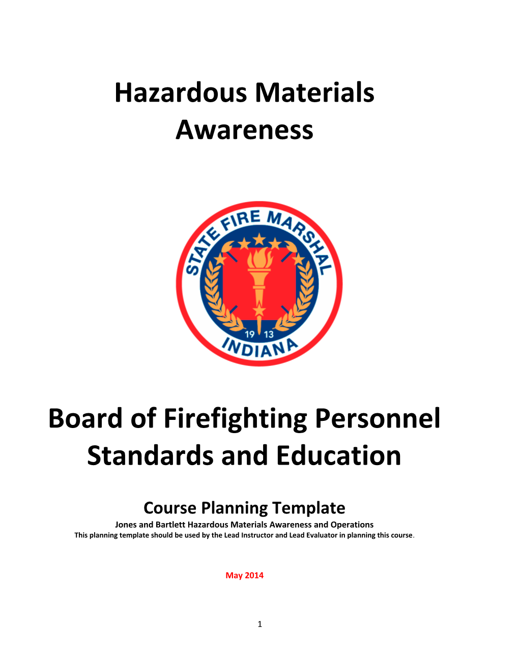 Board of Firefighting Personnel Standards and Education