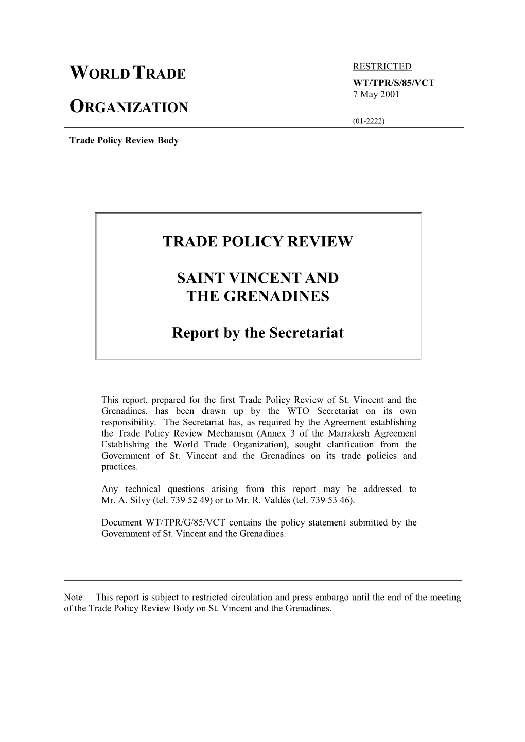 Trade Policy Review Body s6