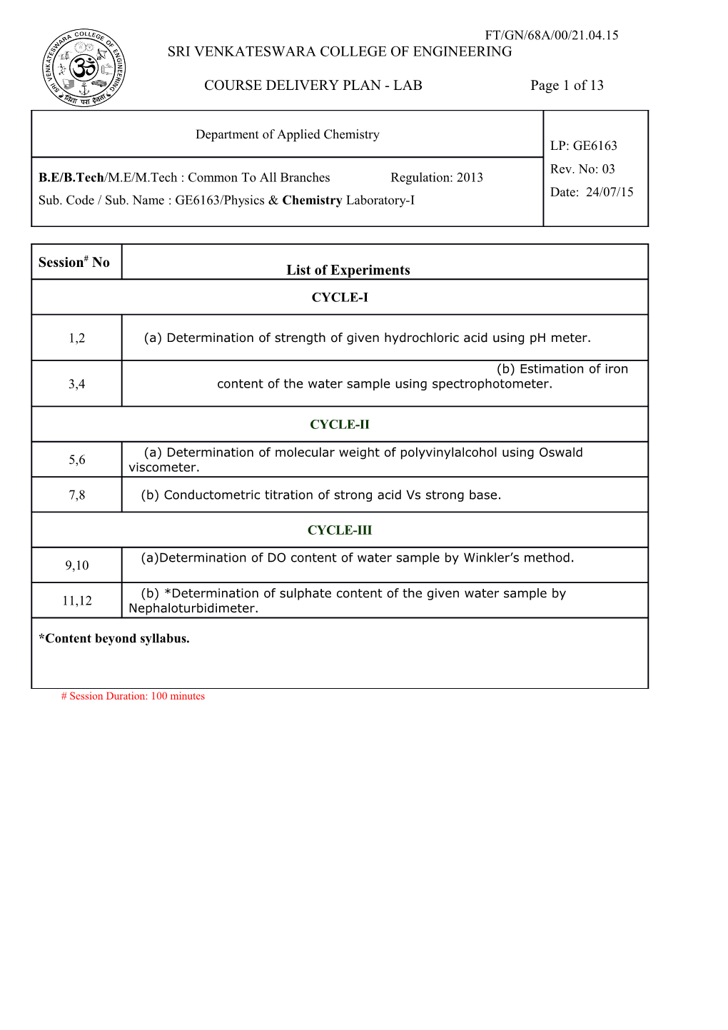 Sri Venkateswara College of Engineering s7