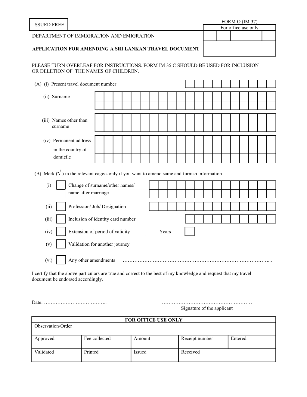 Department of Immigration and Emigration