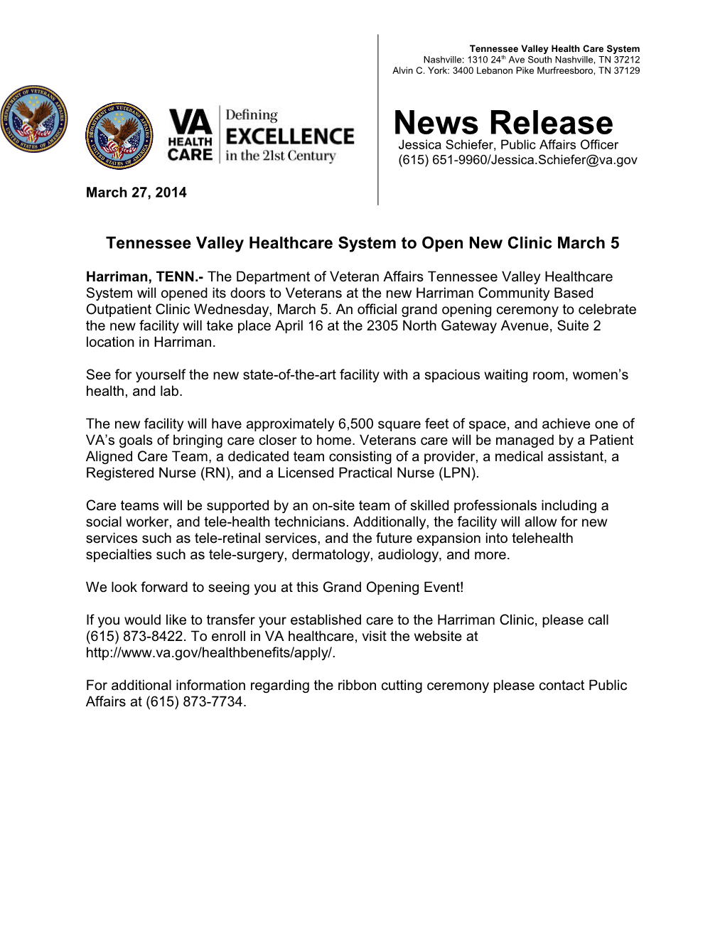 Tennessee Valley Health Care System