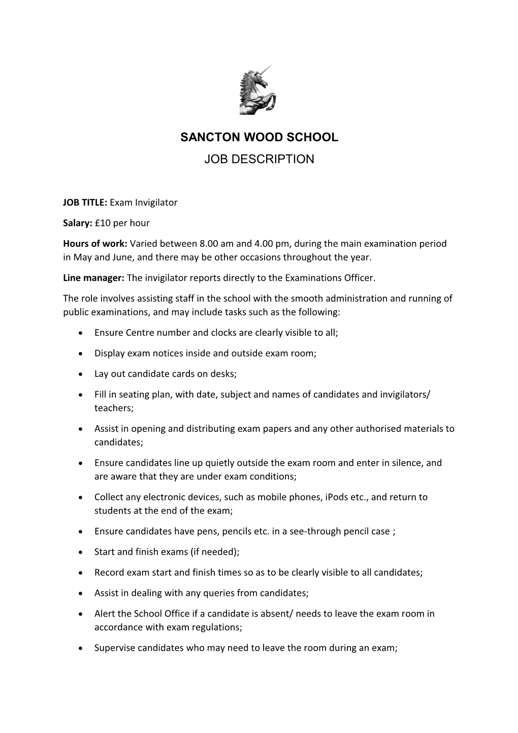 Sancton Wood School