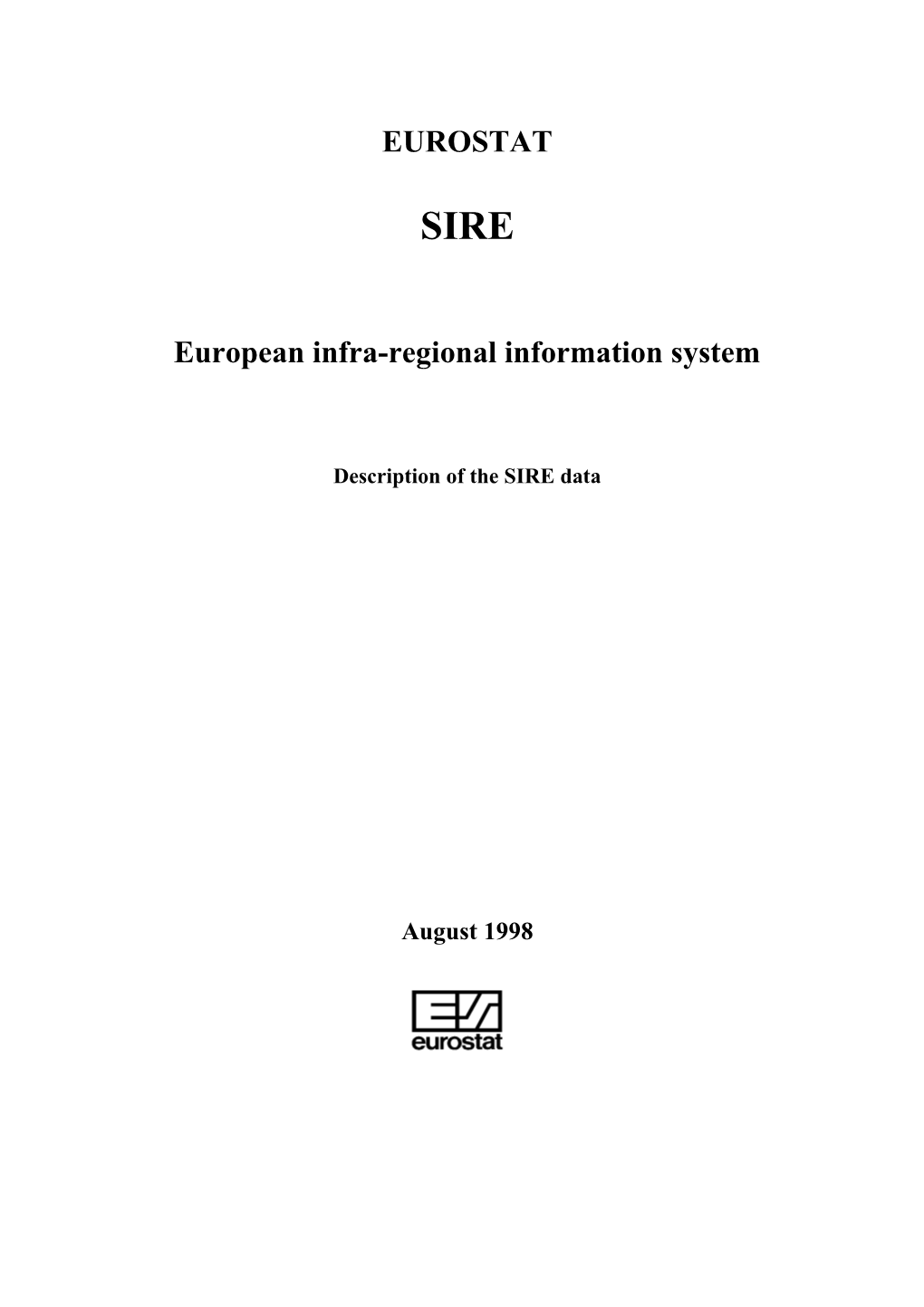 European Infra-Regional Information System