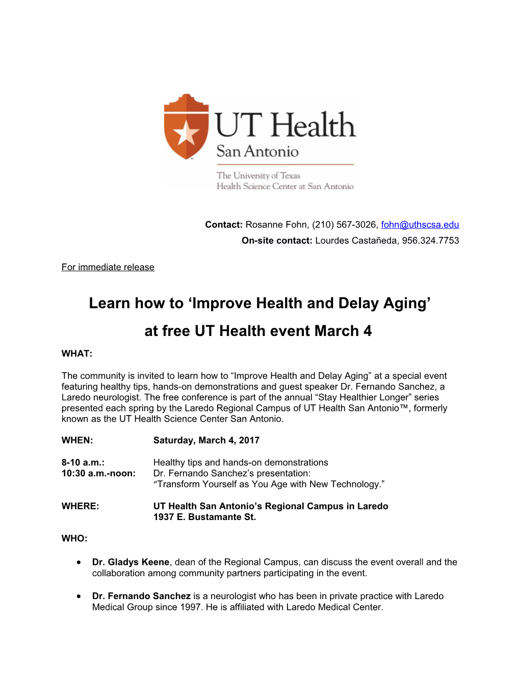 Learn How to Improve Health and Delay Aging