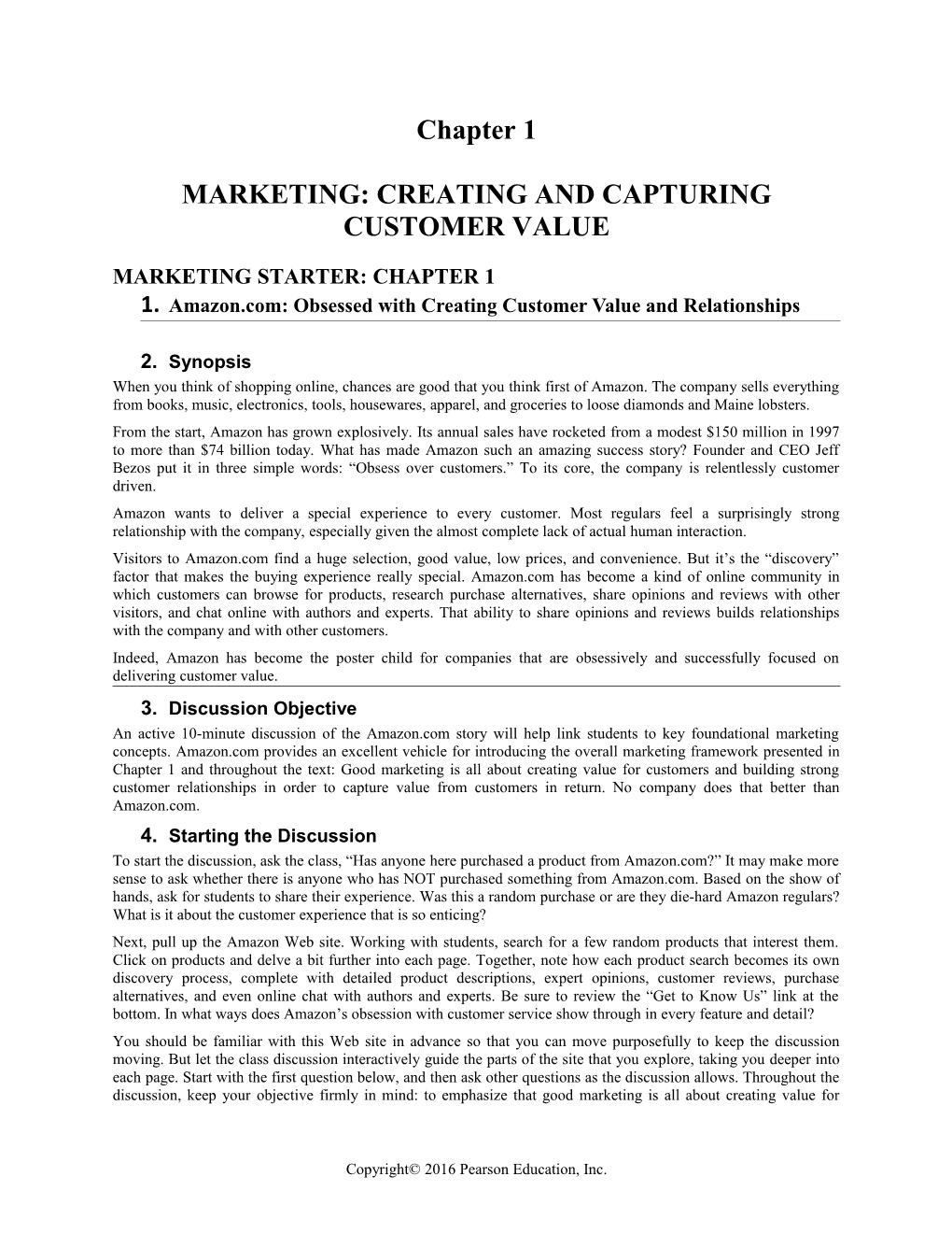 Marketing: Creating and Capturing Customer Value s1