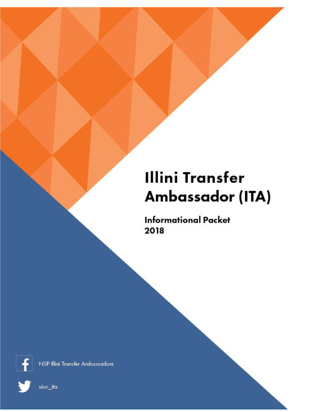 Illini Transfer Ambassador (ITA) Informational Packet