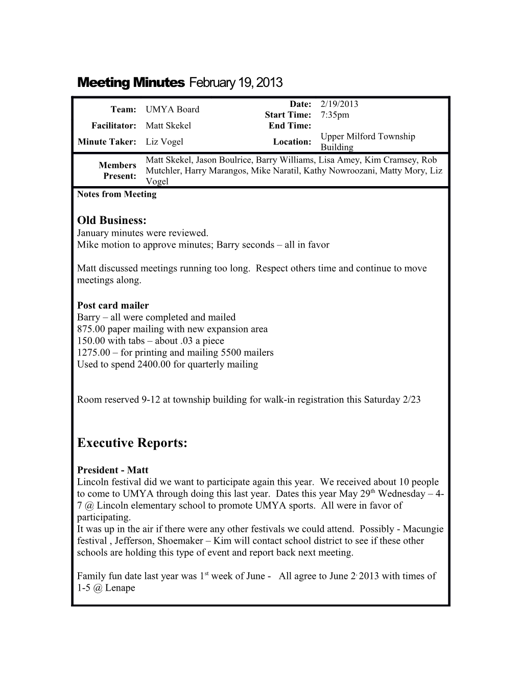 Meeting Minutes Template s5