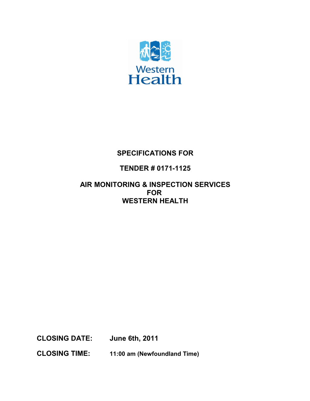 Tender - Air Monitoring & Inspection-2011