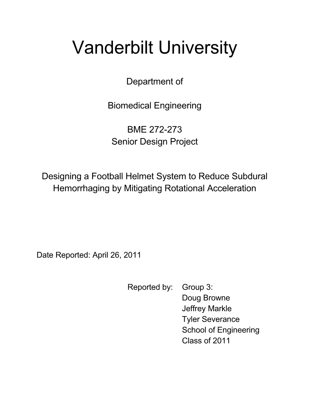 Vanderbilt University s1