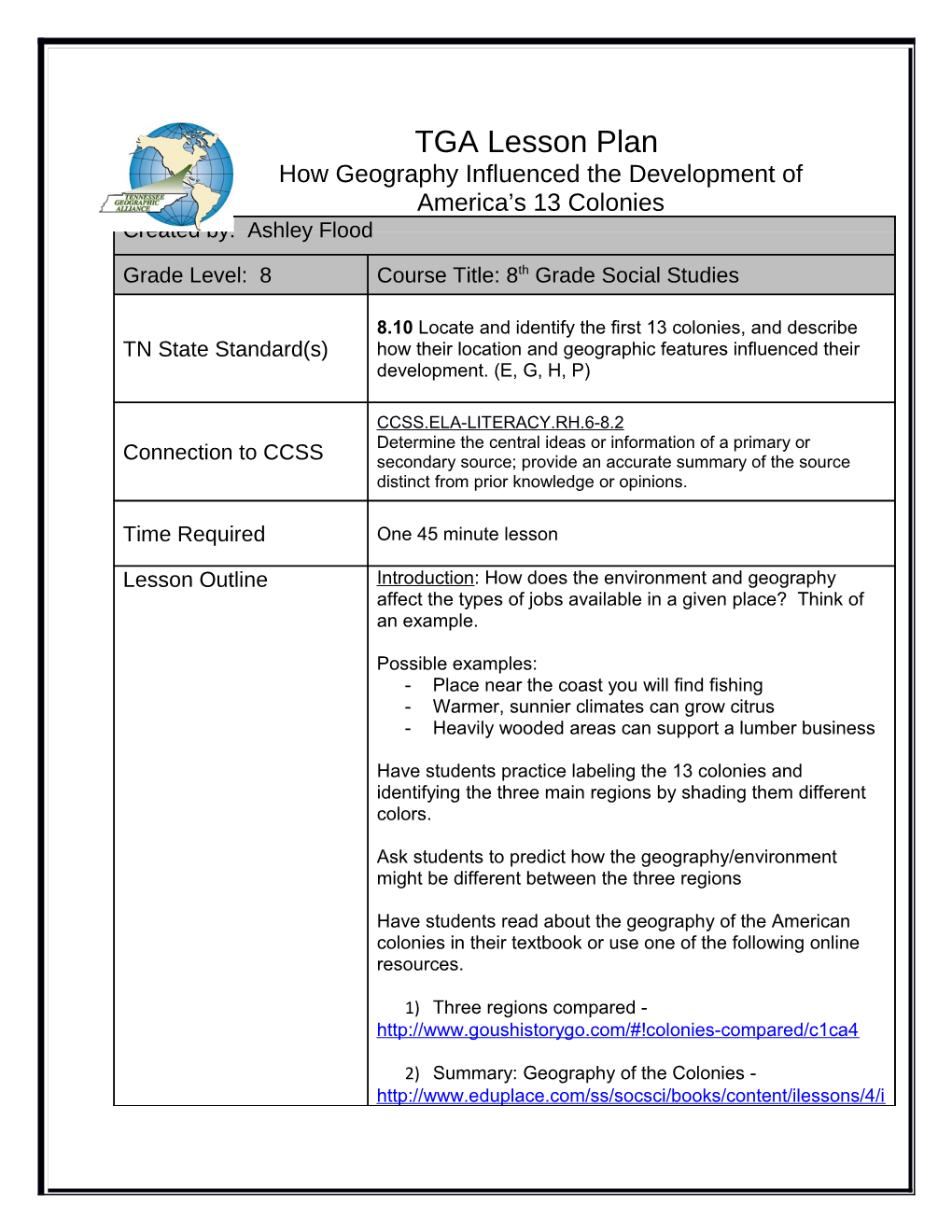 How Geography Influenced the Development of America S 13 Colonies