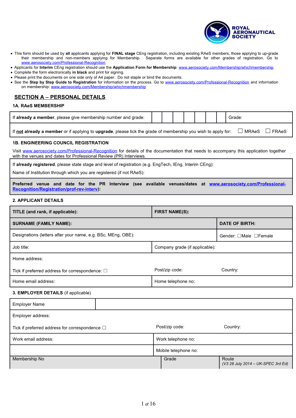 Complete the Form Electronically in Black and Print for Signing