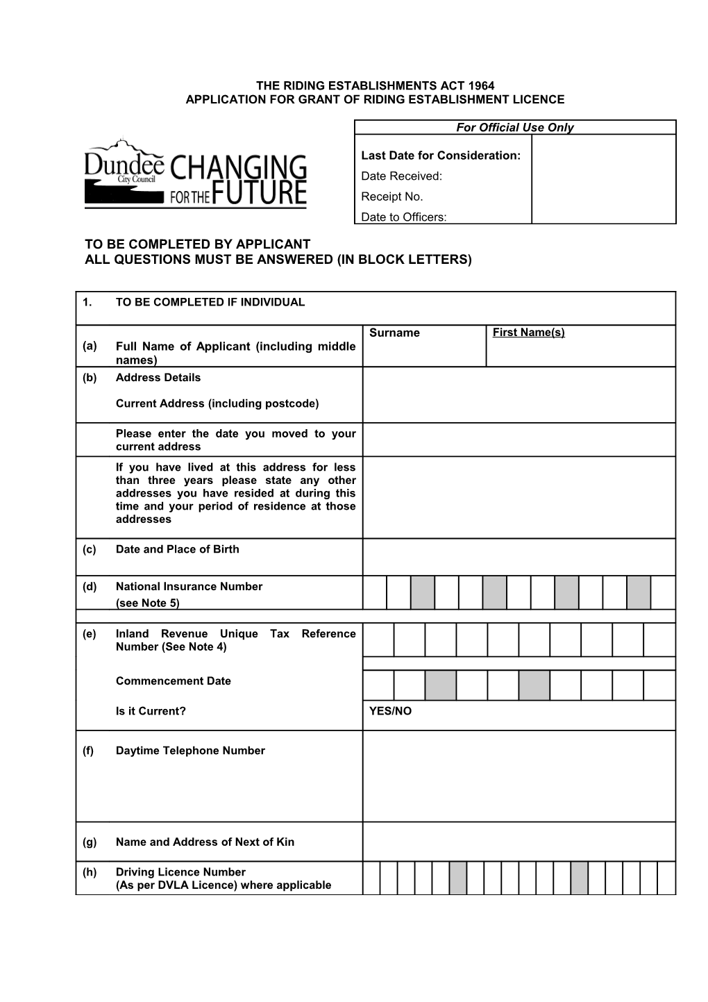 Civic Government (Scotland) Act 1982 s6