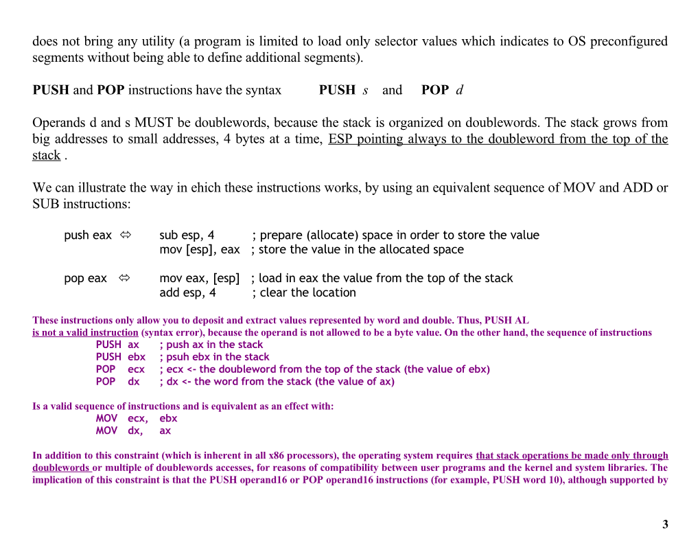 General Form of an ASM Program in NASM + Short Example