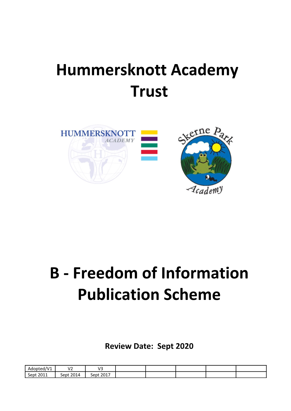 Model Publication Scheme
