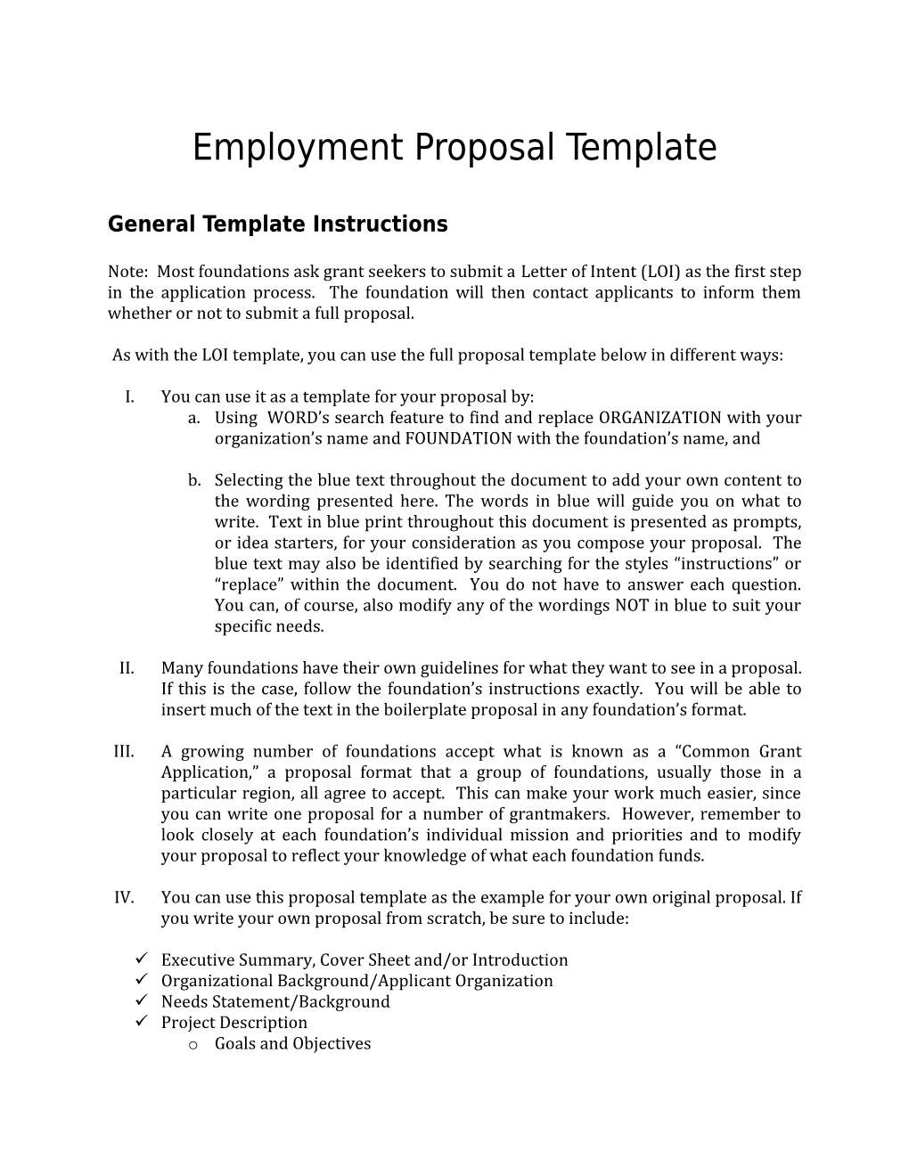 Proposal Template for Ens