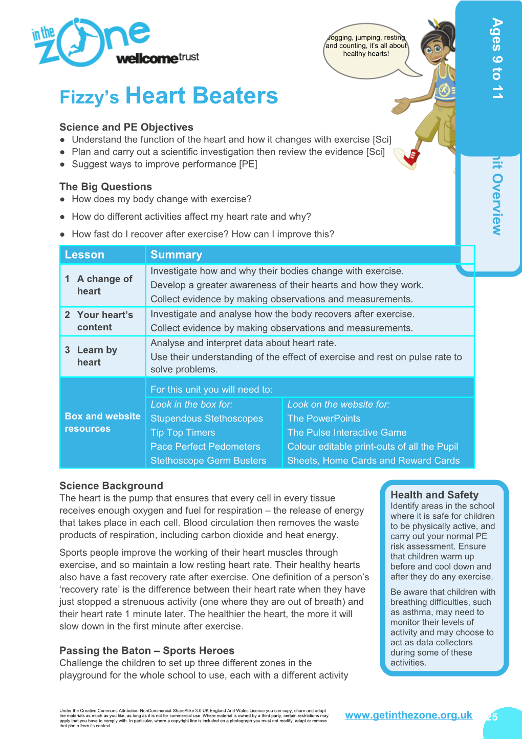 Science and PE Objectives s1