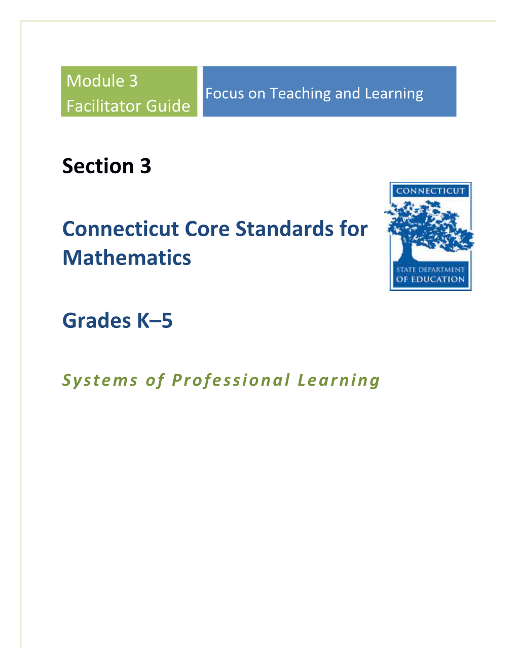 CT Systems of Professional Learning s1