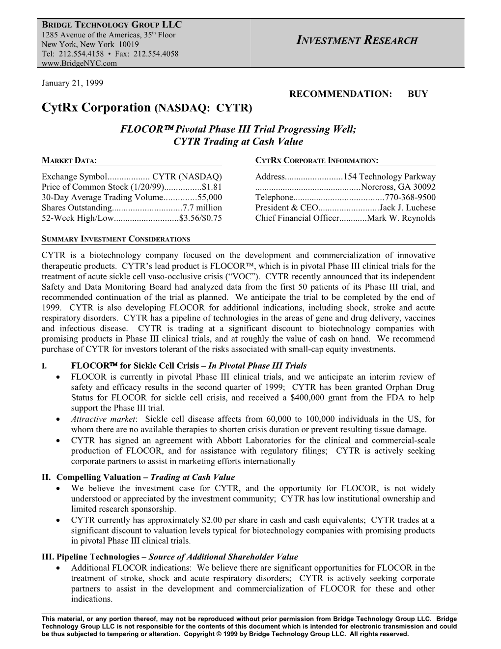 2,000,000 Shares of Common Stock - Secondary Offering s1