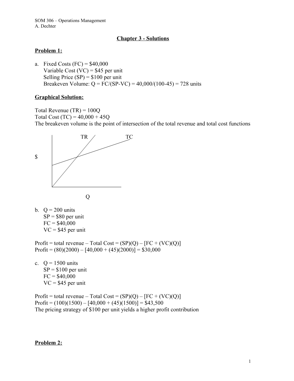 Chapter 3 - Solutions s1