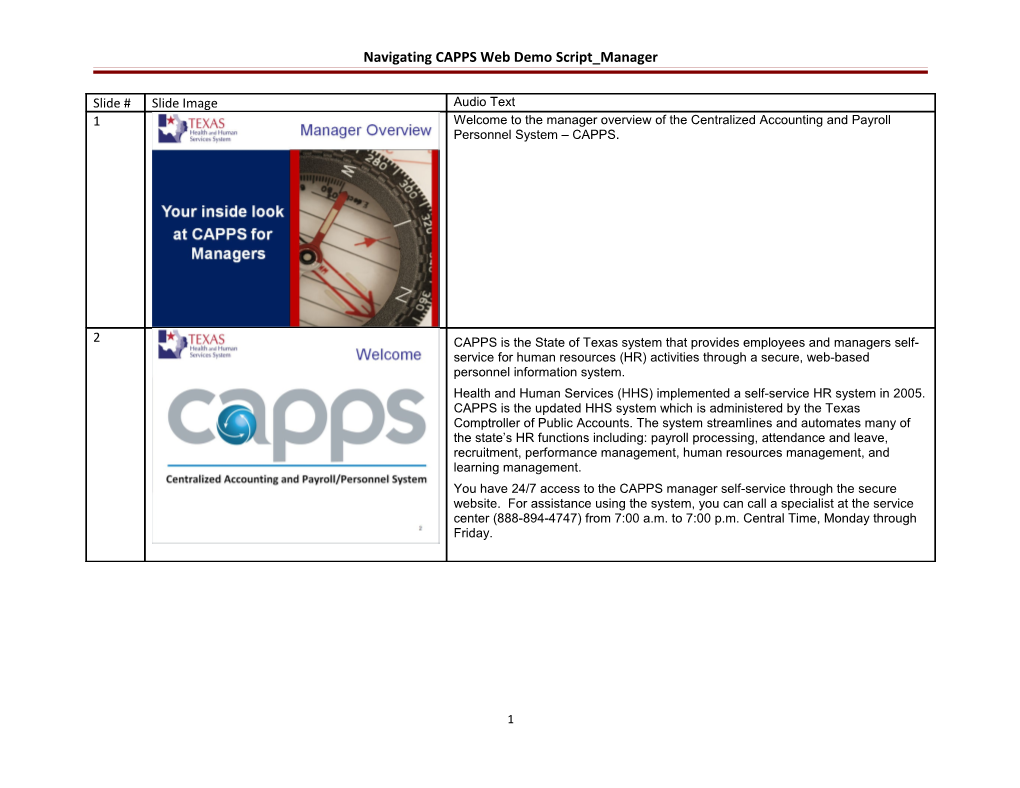 Navigating CAPPS Web Demo Script_Manager