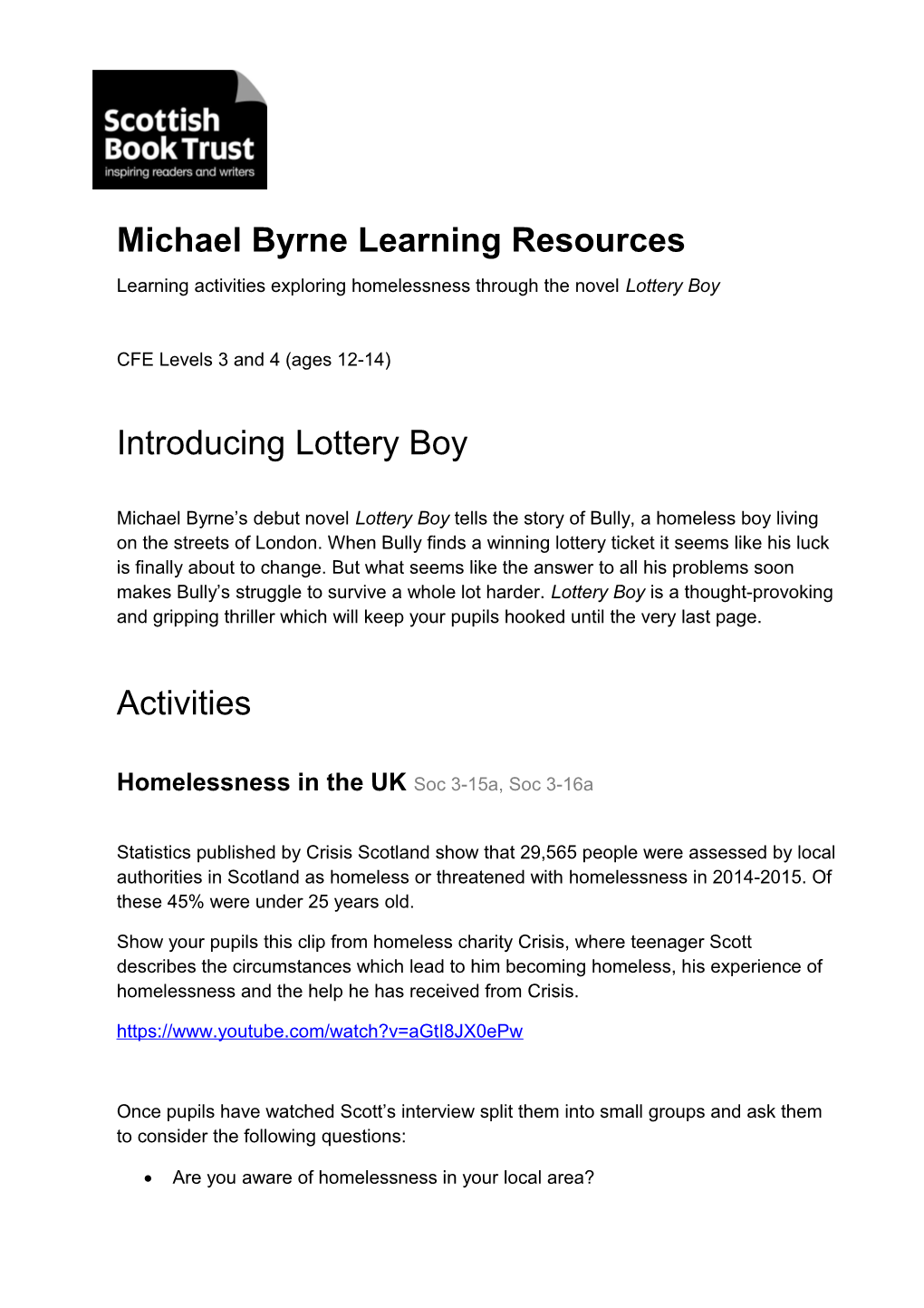 Michael Byrne Learning Resources